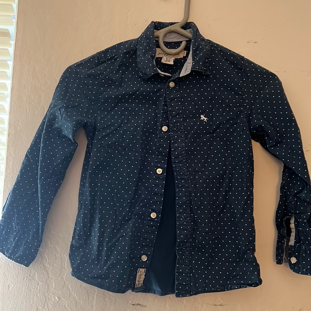 Boys long sleeves polo shirt